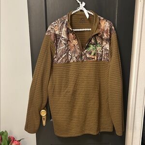 Realtree Brown Pullover with Logo